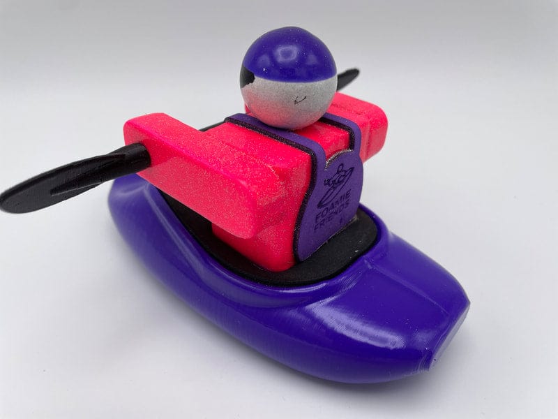 Foamie Friends Plastic Boat, Toy, Foamie Friends, Slice, Ruby, at Festive Water Paddlesports