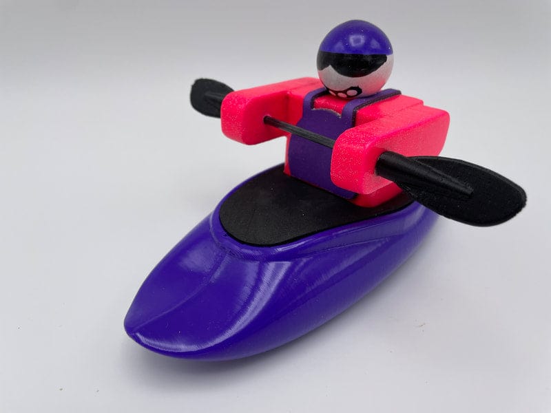 Foamie Friends Plastic Boat, Toy, Foamie Friends, Slice, Ruby, at Festive Water Paddlesports