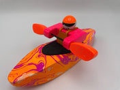 Foamie Friends Swirl Boat, Toy, Foamie Friends, Play, Red and Black, at Festive Water Paddlesports
