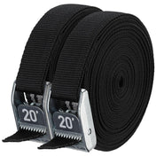 NRS 1" Heavy Duty Tie-Down Straps Pair - Festive Water