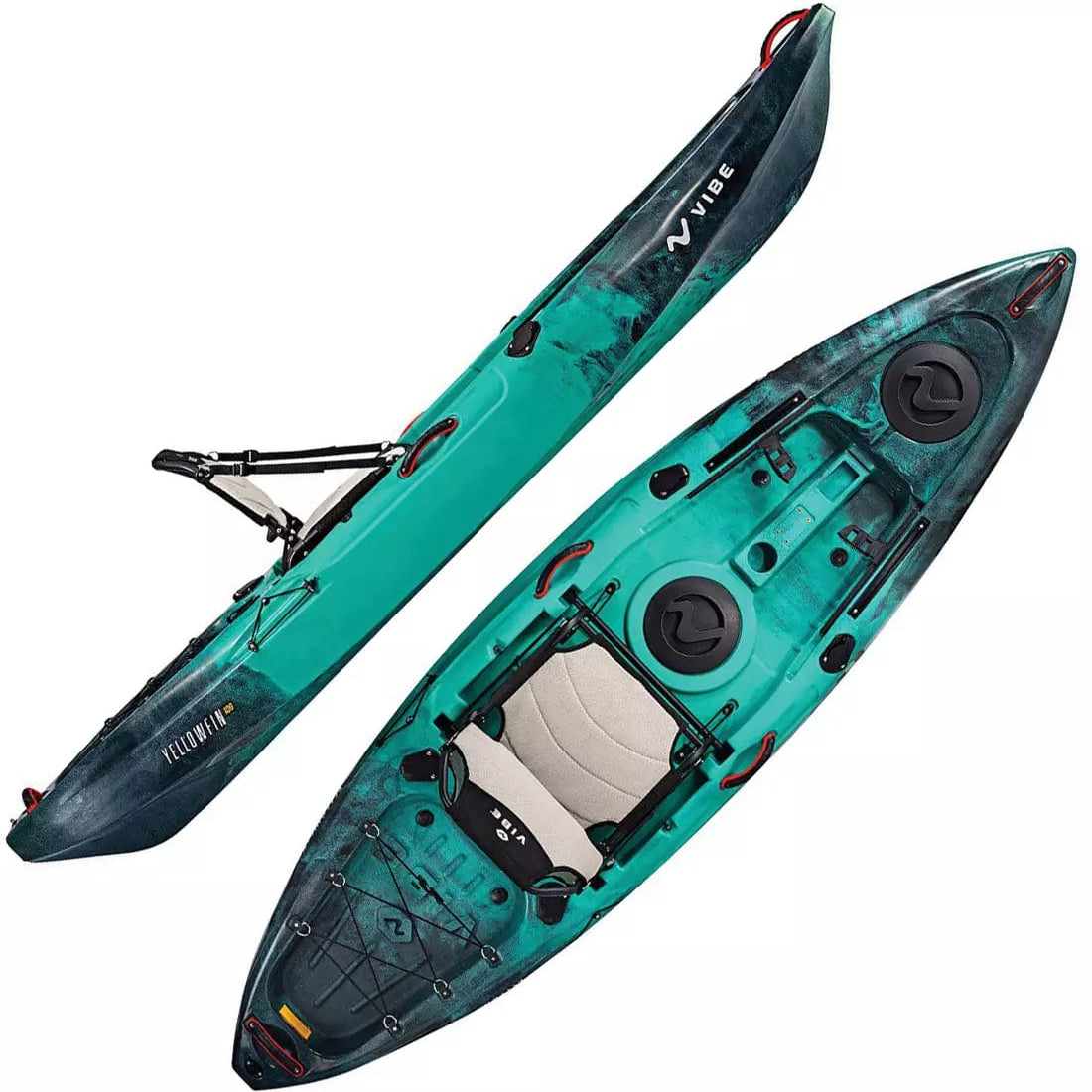 Vibe Yellowfin 100 Single Kayak Rental - Festive Water