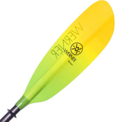 Werner Camano 2pc Leverlock Adjustable Straight Shaft Kayak Paddle - Festive Water